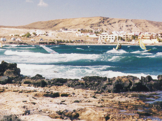 Medano surfers
